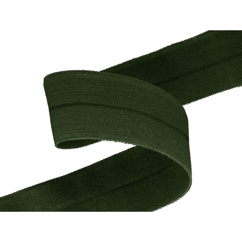 Pruženka lemovací matná č. 106 tmavá khaki - 5m