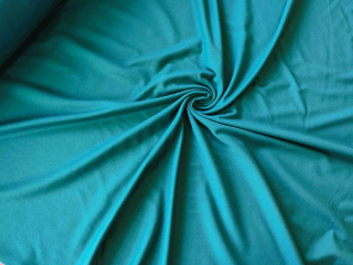 Teplákovina zelená petrolej