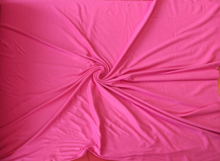 Úplet s viskozou sytě růžový