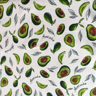 Vaflovina - utěrkovina avokádo